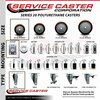 Service Caster Baker's Mark 176BINCSTFXD Replacement Caster BAK-SCC-20R314-PPUB-MRN